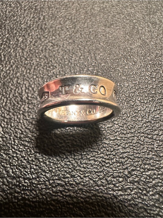 Tiffany & Co. Jewelry - Tiffany & Co. 1837 Sterling Silver Concave 1997 Ring Band Size 6.5